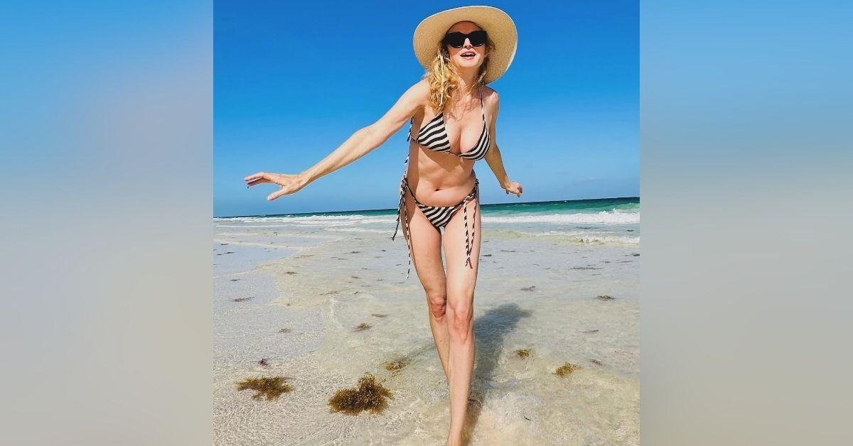 image of The star also spent time with her boyfriend, Michele Civetta.