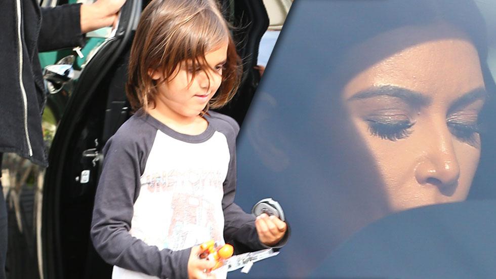 Kim kardsahin mason disick fro yo babysits