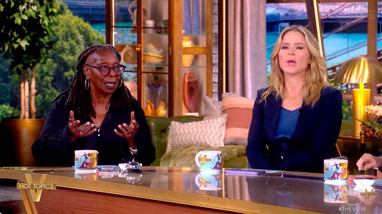 photo of The actress said 'The View' welcomes anyone who wants to 'have a good conversation.'