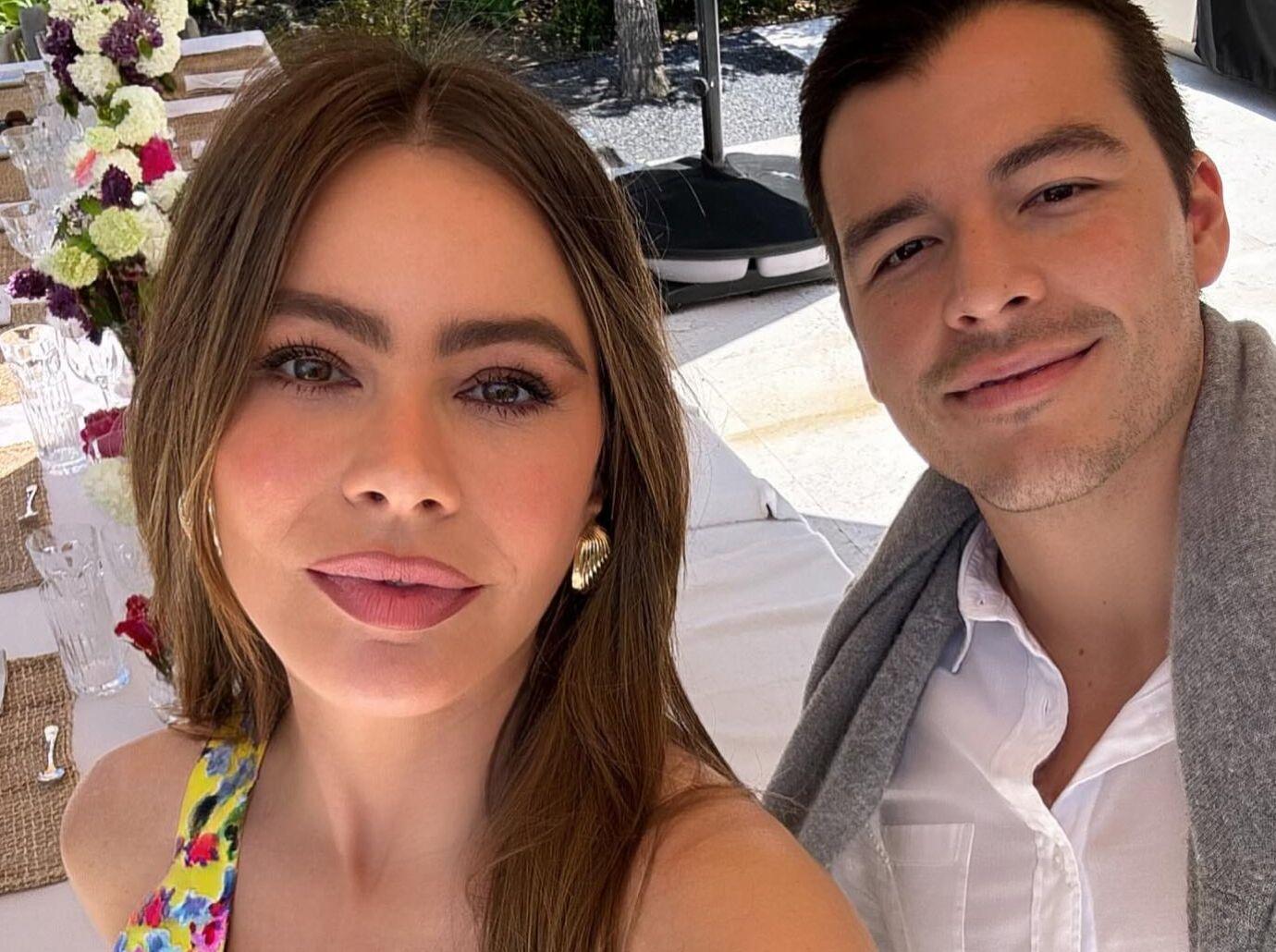 sofia vergara new boyfriend justin saliman celebrates mothers day