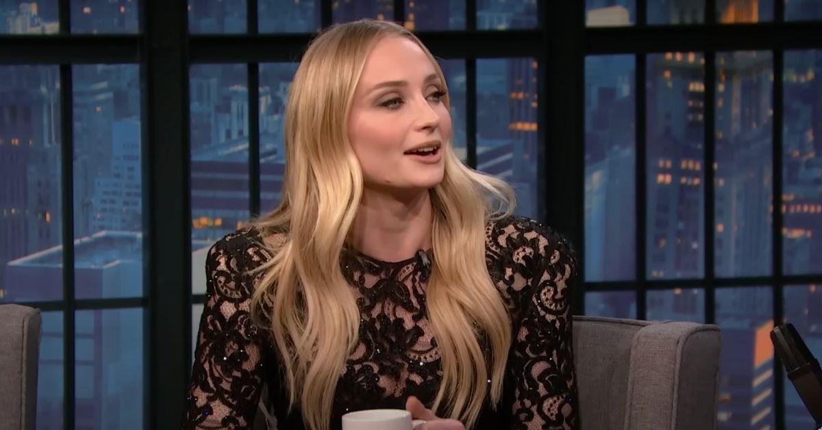 Image of Sophie Turner did not like kissing Kit Harrington.
