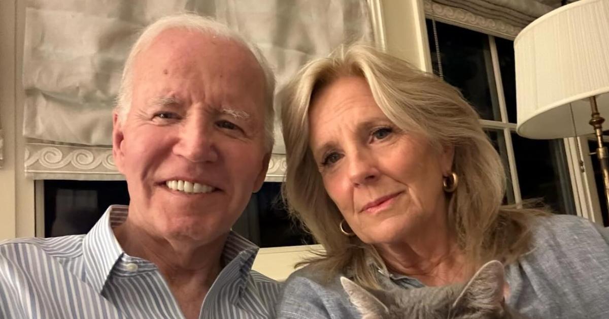 Photo of Joe and Jill Biden thanked people for their support amid his health battle.