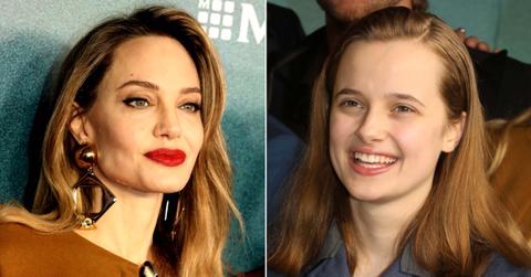 angelina jolie daughter vivienne red carpet brad pitt last name