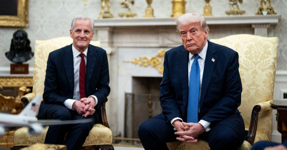 photo of Norwegian Prime Minister Jonas Gahr Støre said he 'salutes' the president for his effort in ending the Russia-Ukraine war