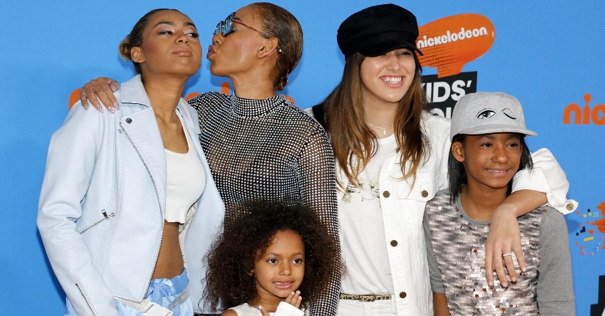 image of Mel B met Eddie Murphy in 2006.