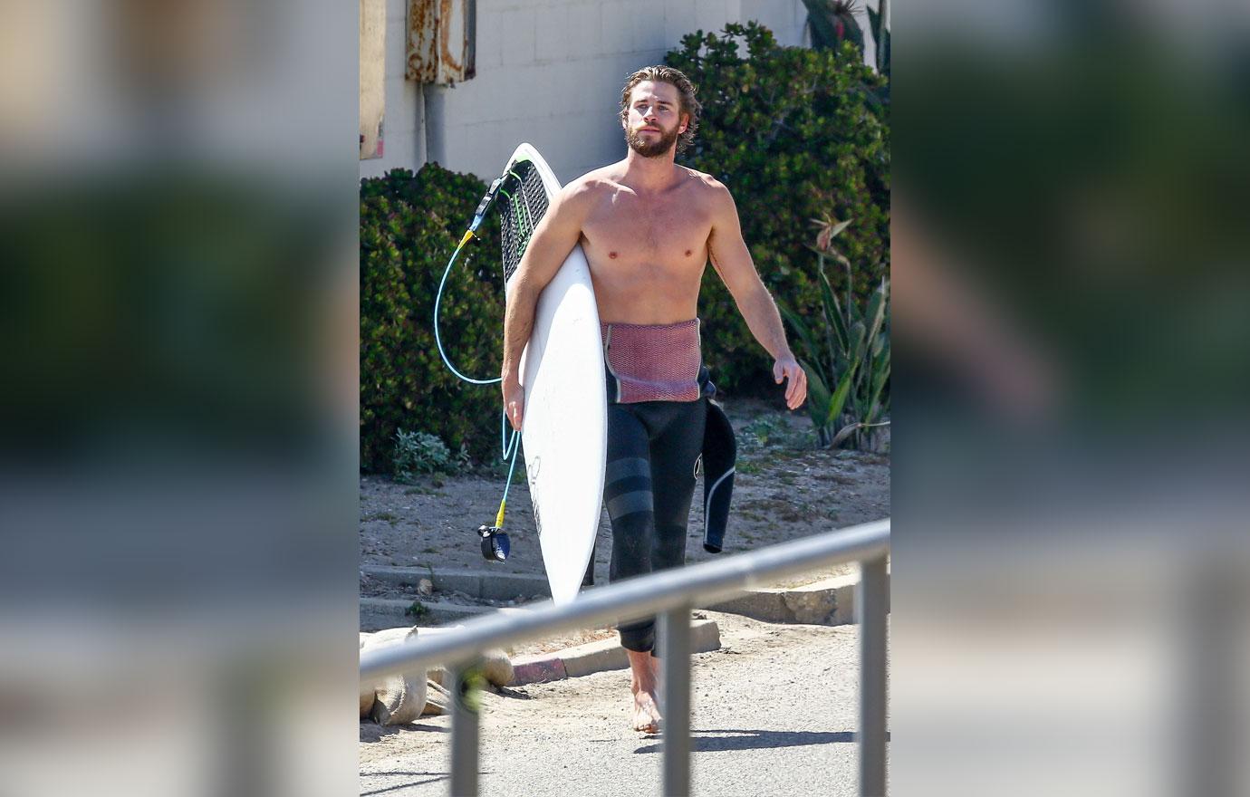 Miley Cyrus Drugs Liam Hemsworth Beach Photos 04