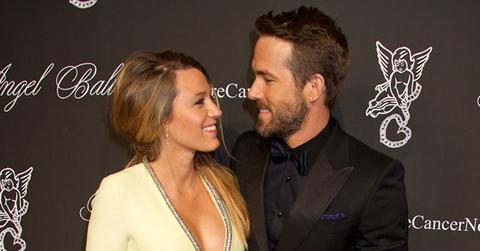 Blake Lively and Ryan Reynolds arrive at the 2014 Angel Ball in New York City