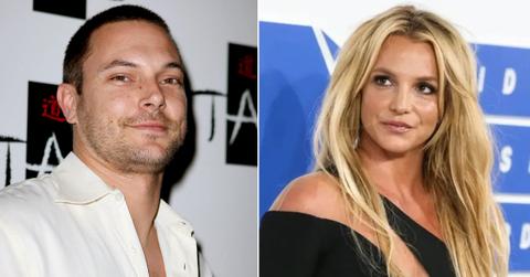 Split photo of Kevin Federline and Britney Spears.