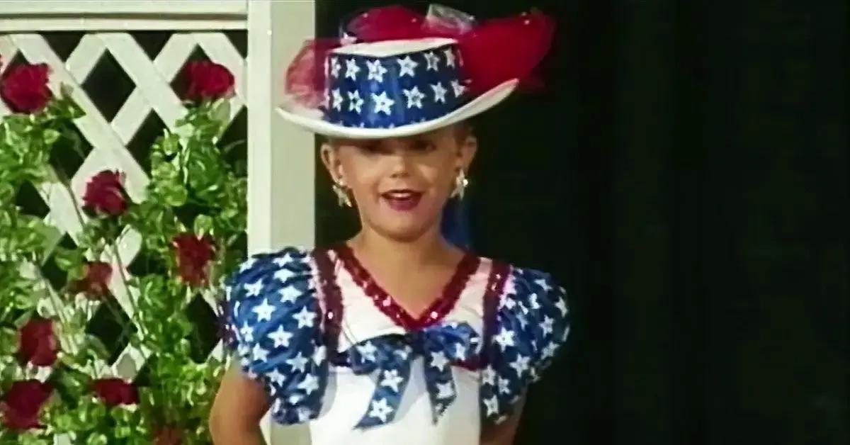 Image of JonBenét Ramsey was 6 years old when she was killed.