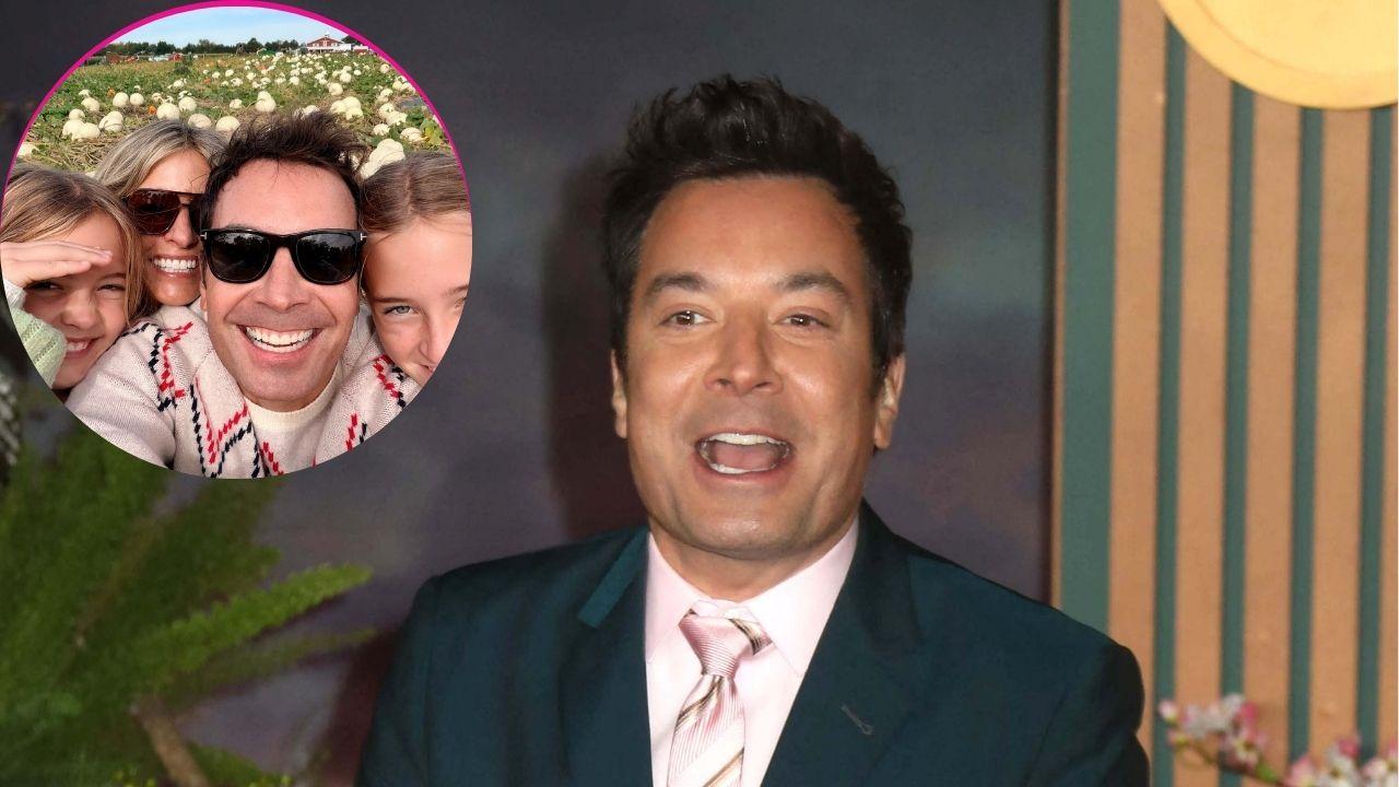 pic of Jimmy Fallon and his kids.