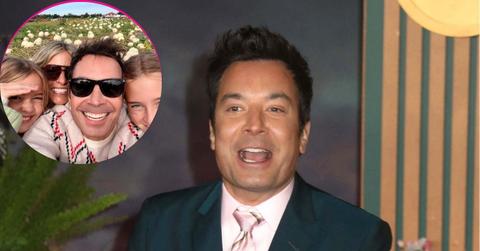 pic of Jimmy Fallon and his kids.