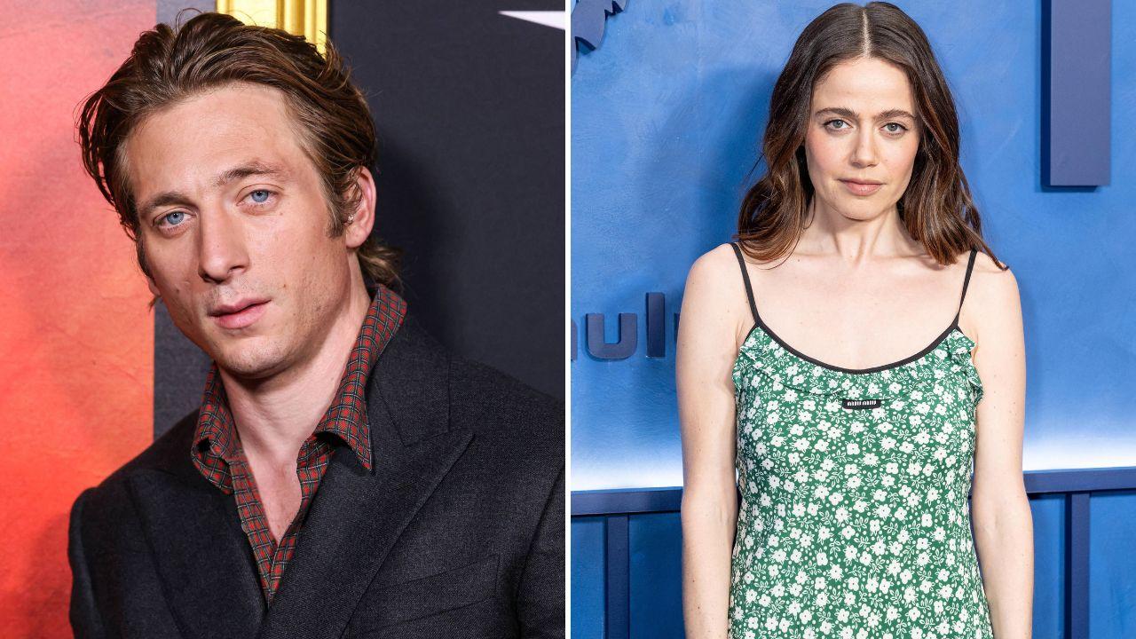 Images of Jeremy Allen White and Molly Gordon