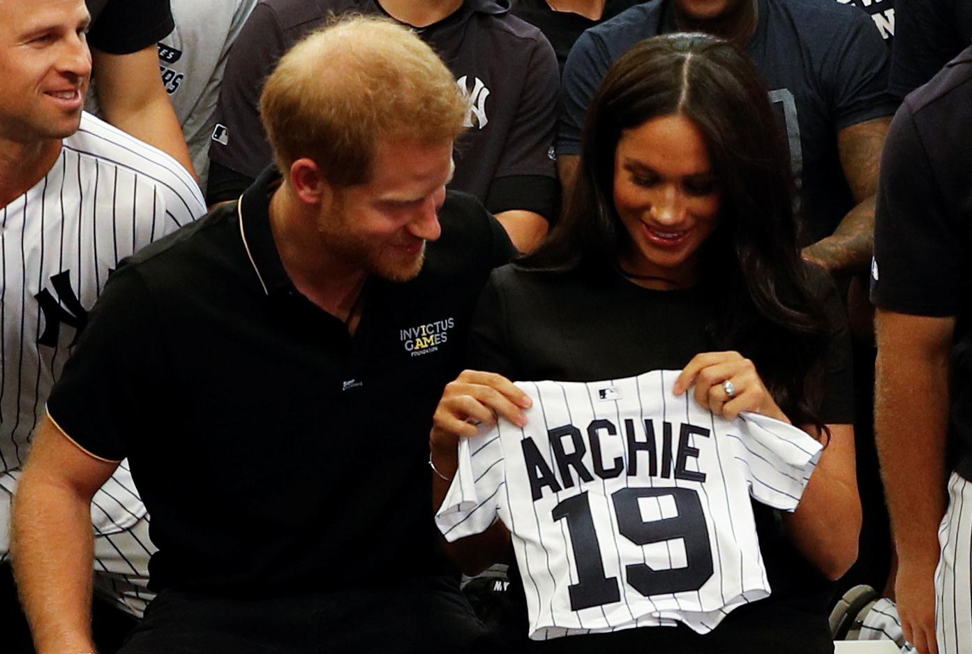 Meghan Markle & Prince Harry Make Appearance At Historic MLB Game