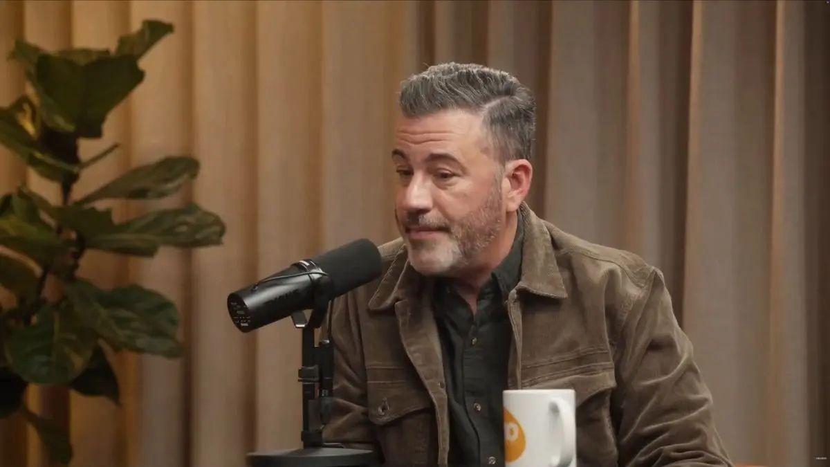 Photo of Jimmy Kimmel said it would be 'embarrassing' if he didn't get political on his talk show.  