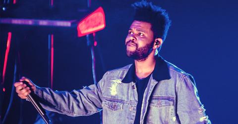 the weeknd super bowl lv halftime show stands tampa florida pf