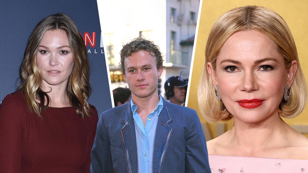 Julia Stiles,Heath Ledger,Michelle Williams