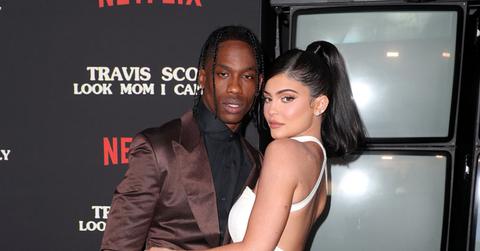 Kylie Jenner And Travis Scott On Red Carpet