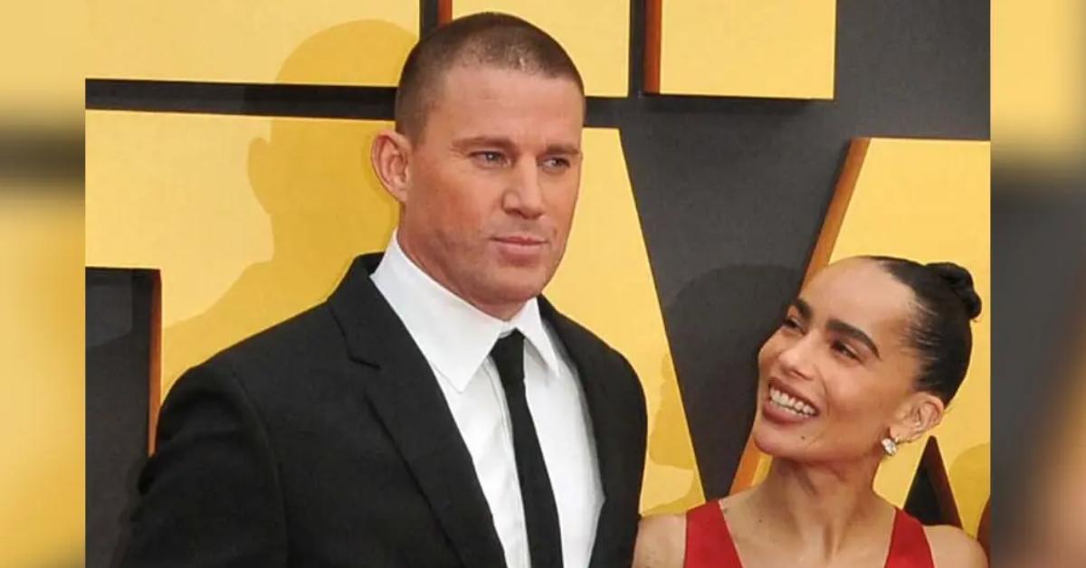 Photo of Channing Tatum and Zoë Kravitz.