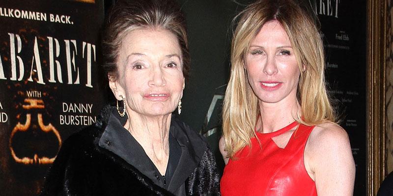 Lee Radziwill and Carole Radziwill