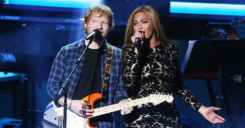Ed sheeran beyonce duet interview