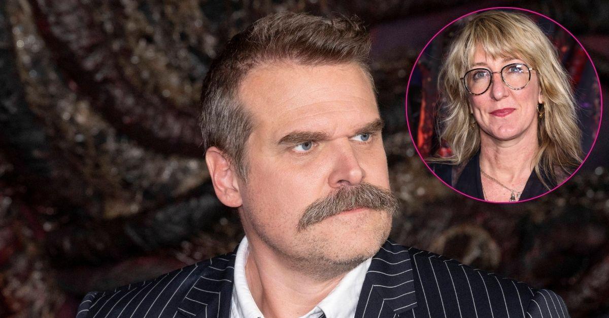 Photo of David Harbour and Amy Parris