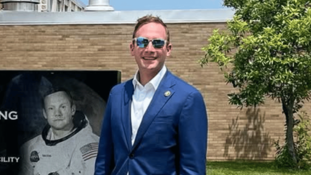 Image of Ohio Republican Rep. Max Miller accidentally shared a Dropbox link to a folder including an unredacted photo of his child.