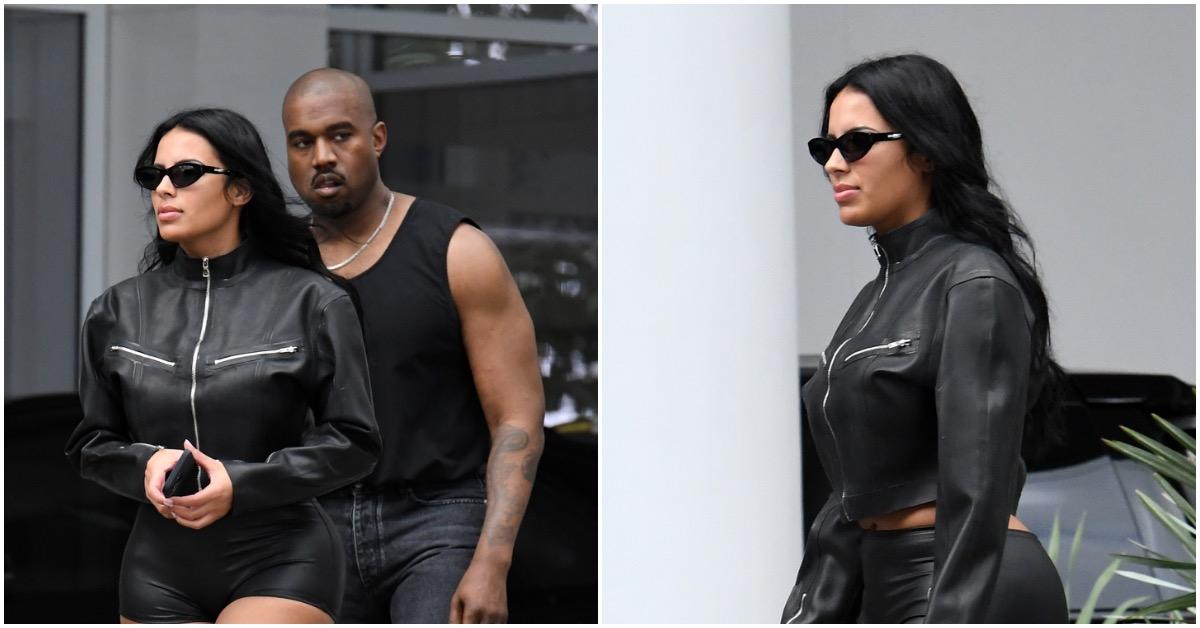 Kanye West In Miami With Chaney Jones : Photos