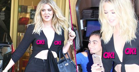 khloe kardashian nipple see through shirt