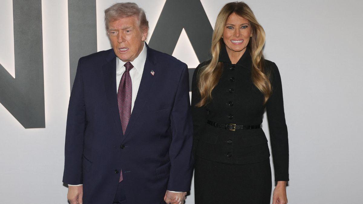 Image of Donald and Melania Trump