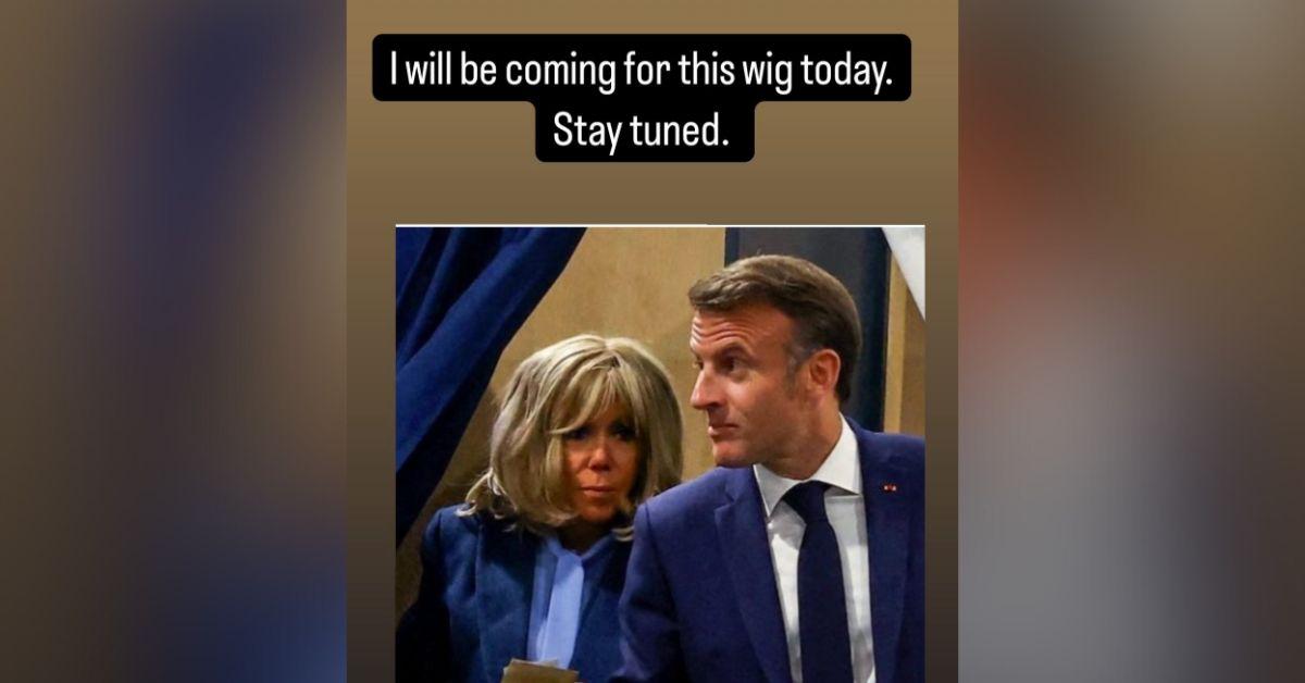emmanuel brigitte macron sue candace owens false french presidents wife is man