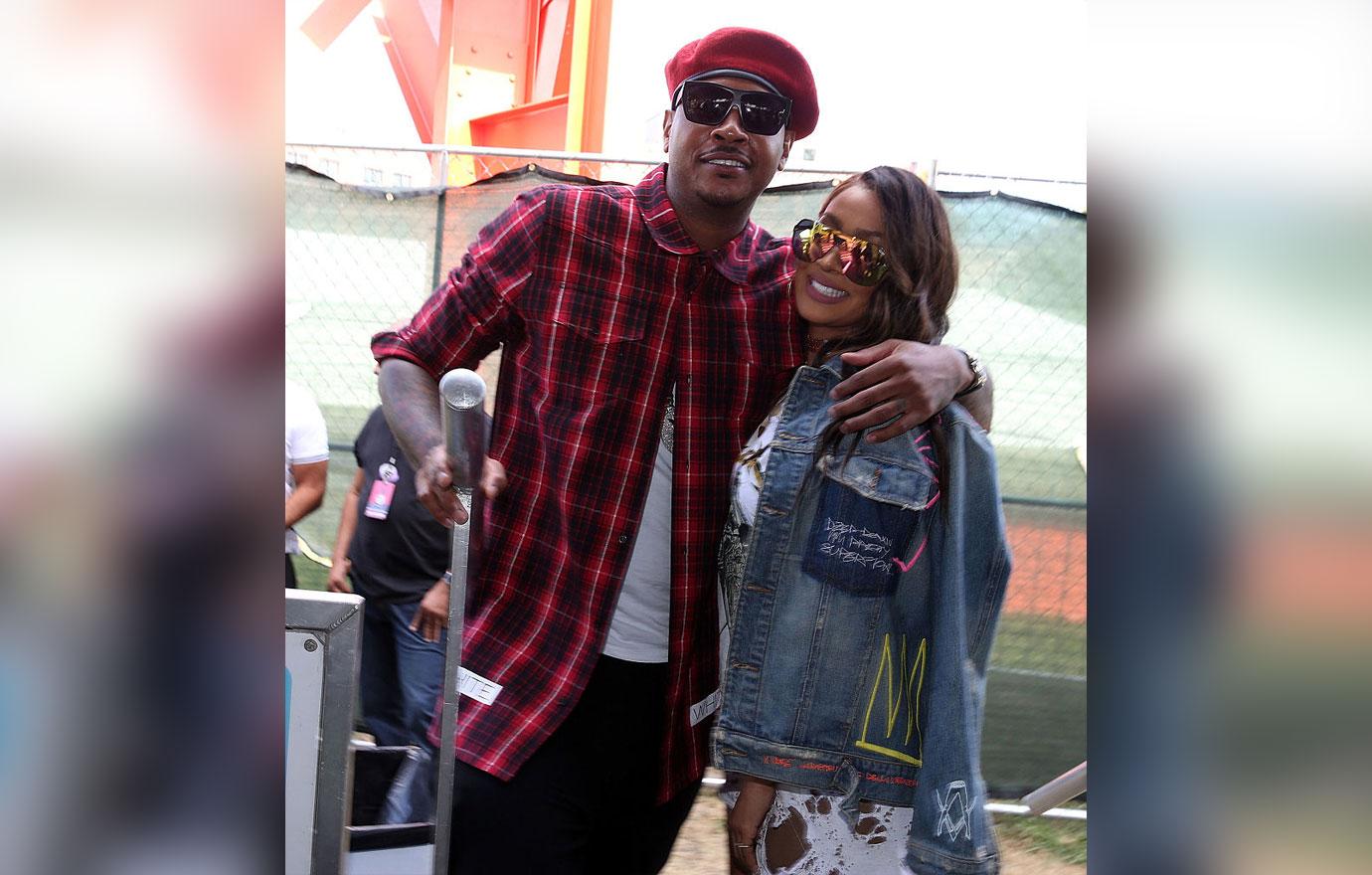 La La And Carmelo Anthony Marriage Strained