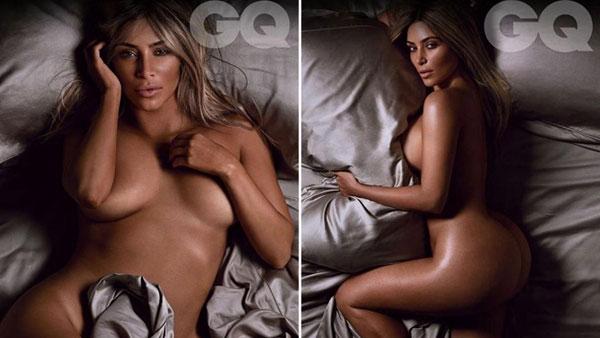 Kim kardashian british GQ woman of the year 2014