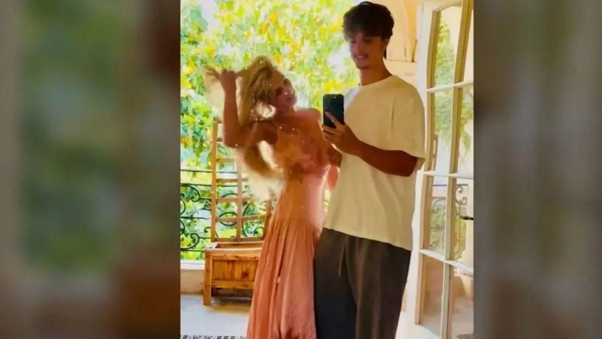 Photo. ofThe blonde beauty is supportive of son Jayden James Federline's music aspirations.