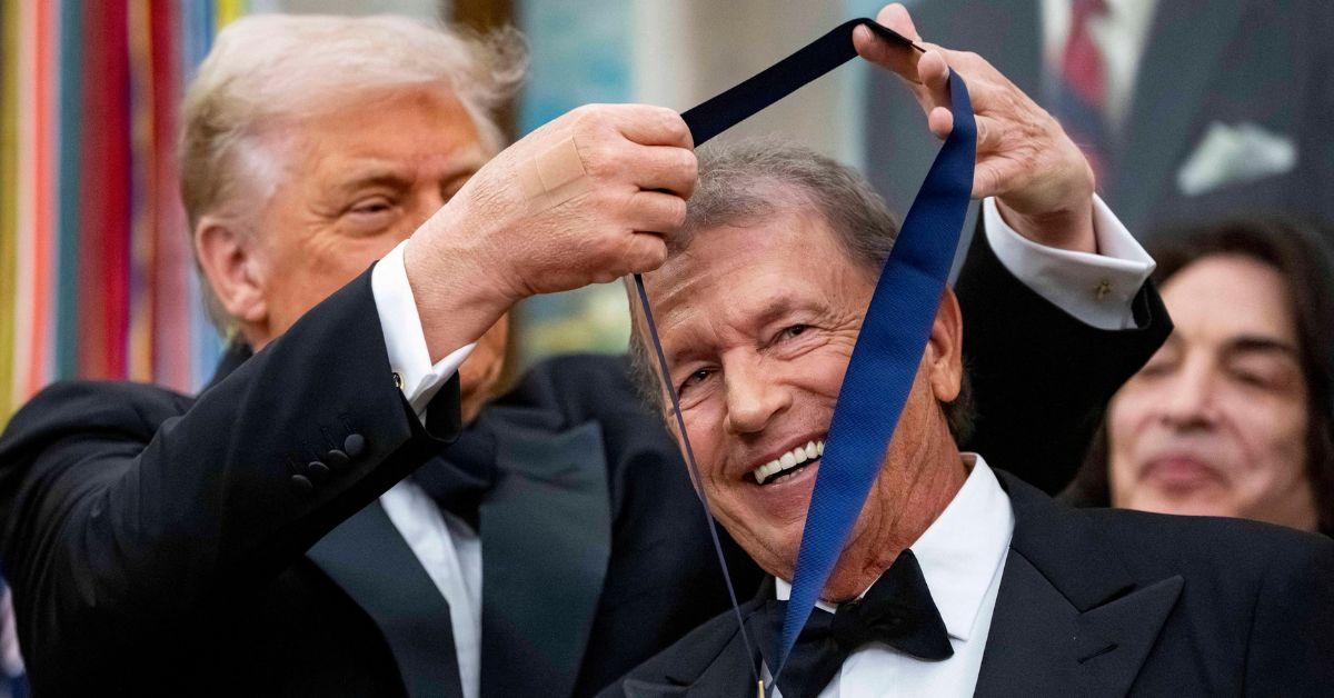 image of Donald Trump was spotted with bandages on his hand during a recent event.