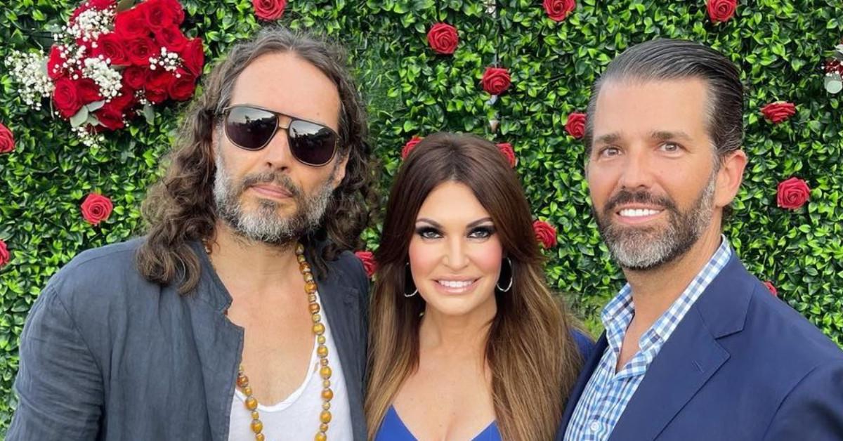 Kimberly Guilfoyle Donald Trump Jr Hang Out With Russell Brand Pic