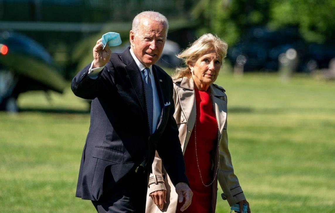 commander president joe biden new german shepherd puppy dog