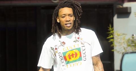 *EXCLUSIVE* Wiz Khalifa takes his son Sebastian to the gym