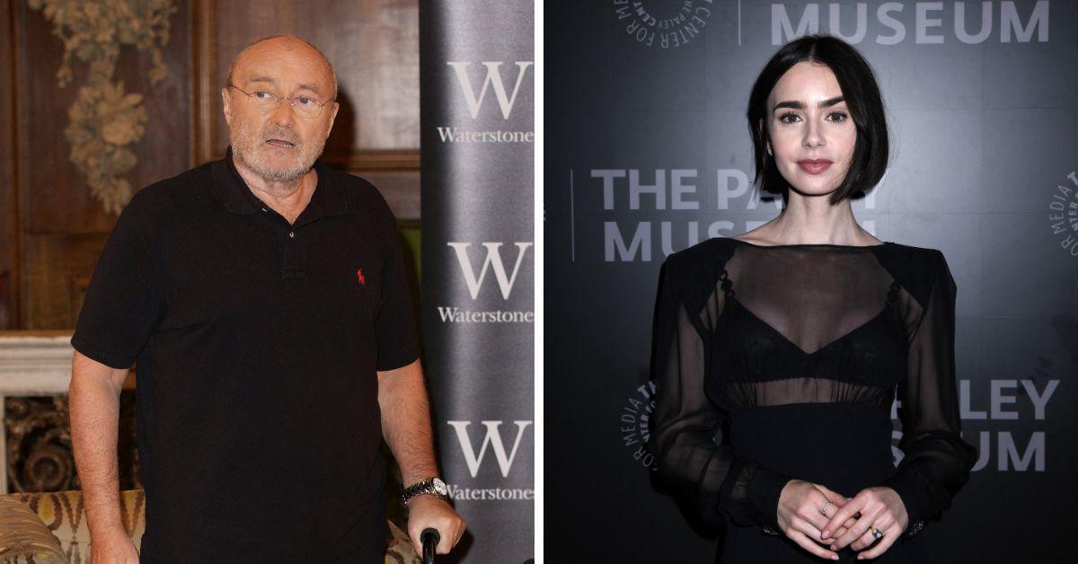 phil collins lily collins