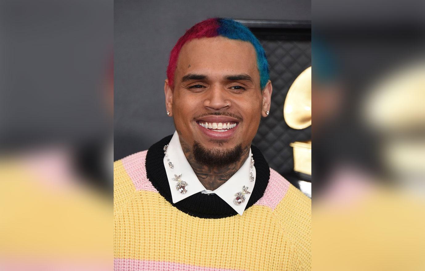 Chris Brown Flirts With Rihanna After Hassan Jameel Breakup