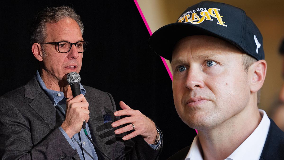 Composite photo of Jake Tapper and Spencer Pratt