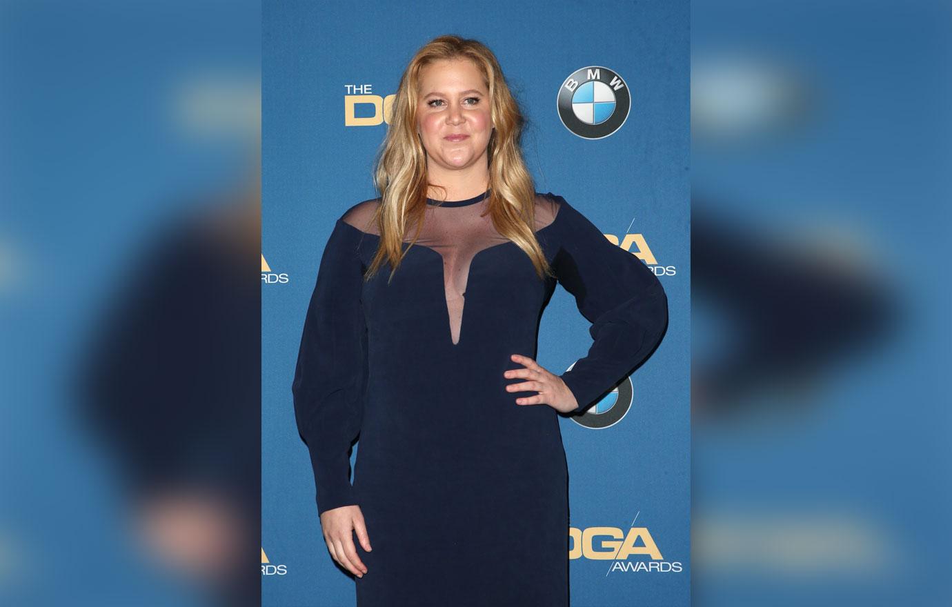 Amy Schumer in the press room at the 70th Annual DGA Awards Press Room