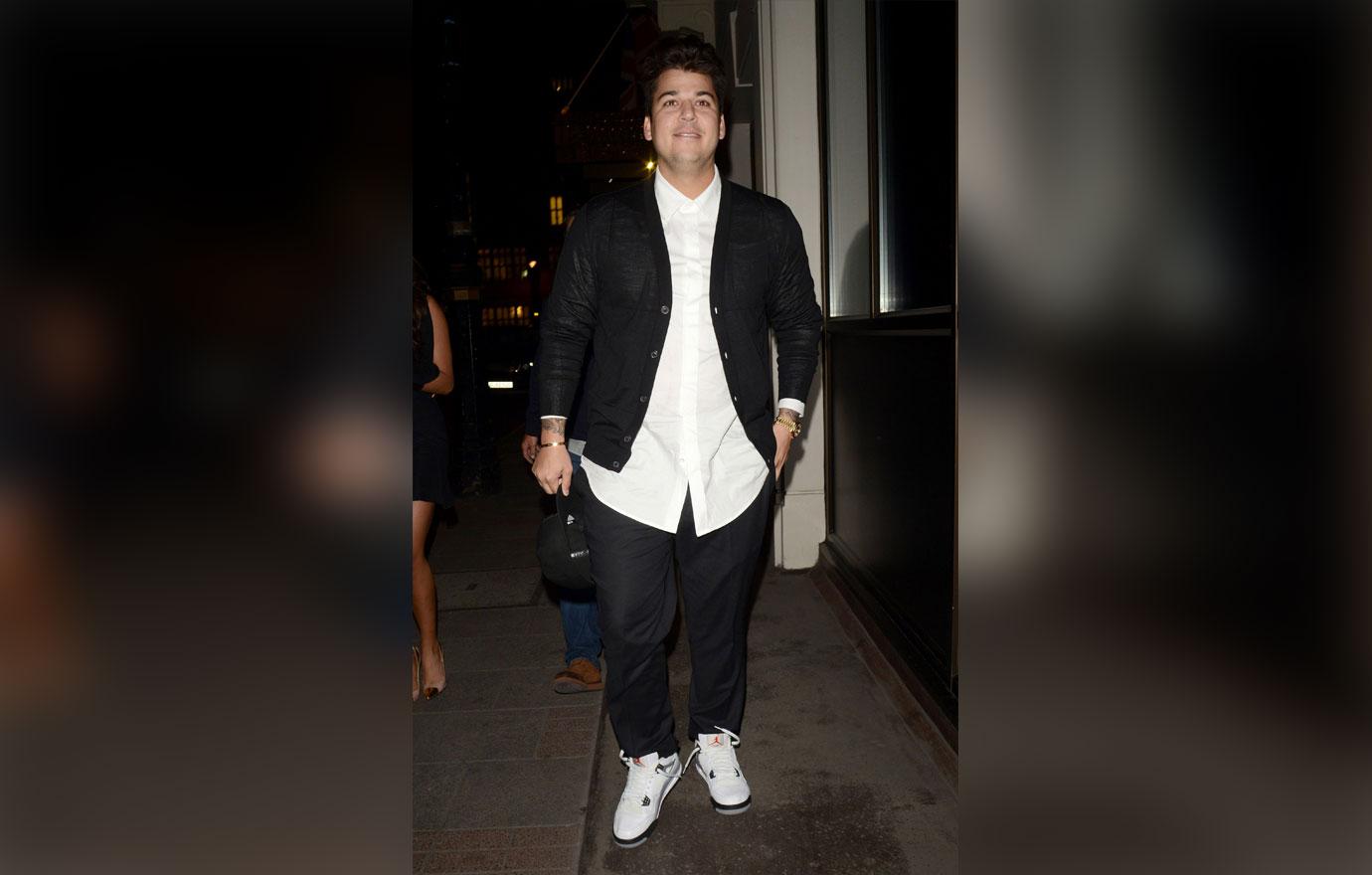 //rob kardashian weight loss progress