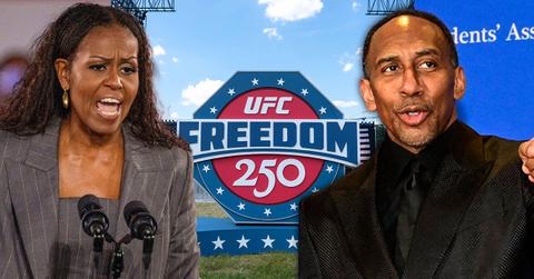 stephen a smith goes off ufc fighter who called michelle obama manpp