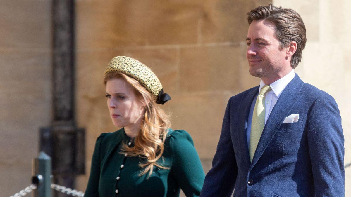 image of Princess Beatrice is married to Edoardo Mapelli Mozzi.