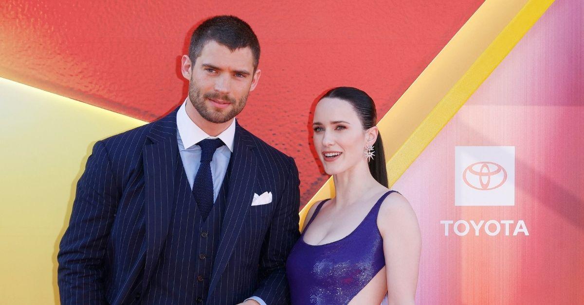 Photo of David Corenswet and Rachel Brosnahan