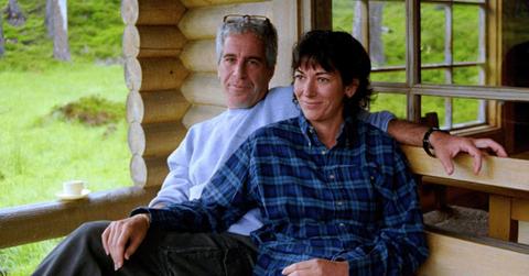 Photo of Jeffrey Epstein and Ghislaine Maxwell.