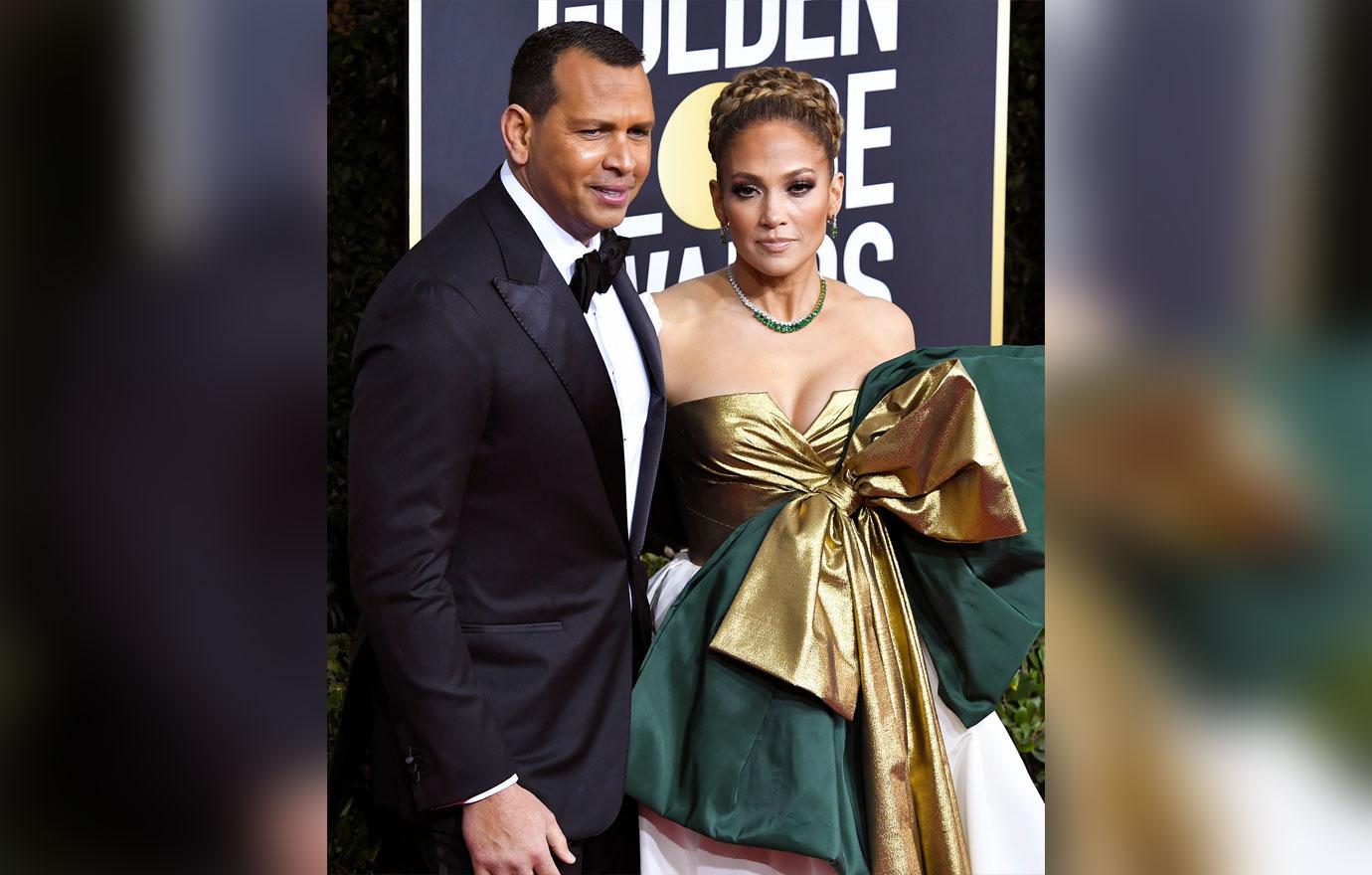 Alex Rodriguez Pens Heartfelt Note To Jennifer Lopez After Her 2020 Golden Globes Loss