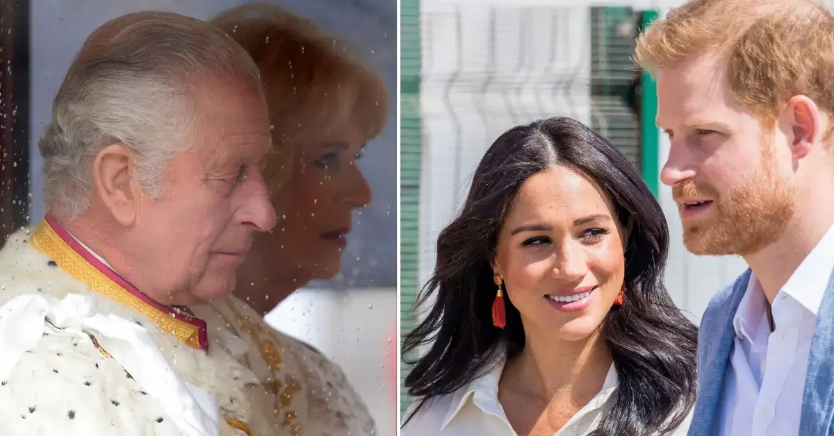 king charles meghan harry pp