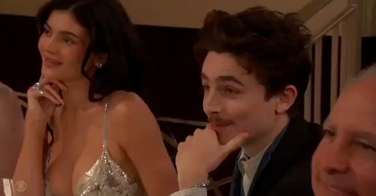 timothee chalamet jylie jenner cbs