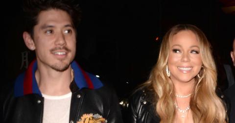 Mariah Carey and boyfriend Bryan Tanaka enjoy dinner and a Clippers Game